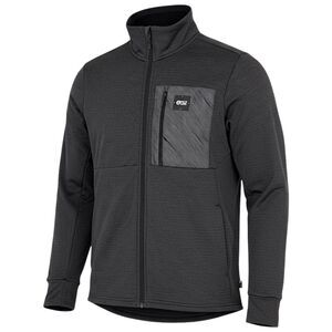 Picture Organic Men's Pauly LT Grid Jacket Charcoal Gray Large